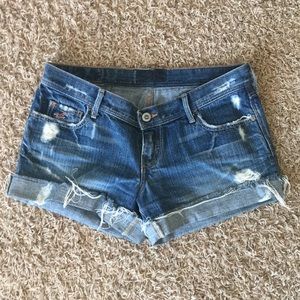 Hollister Distressed Shorts